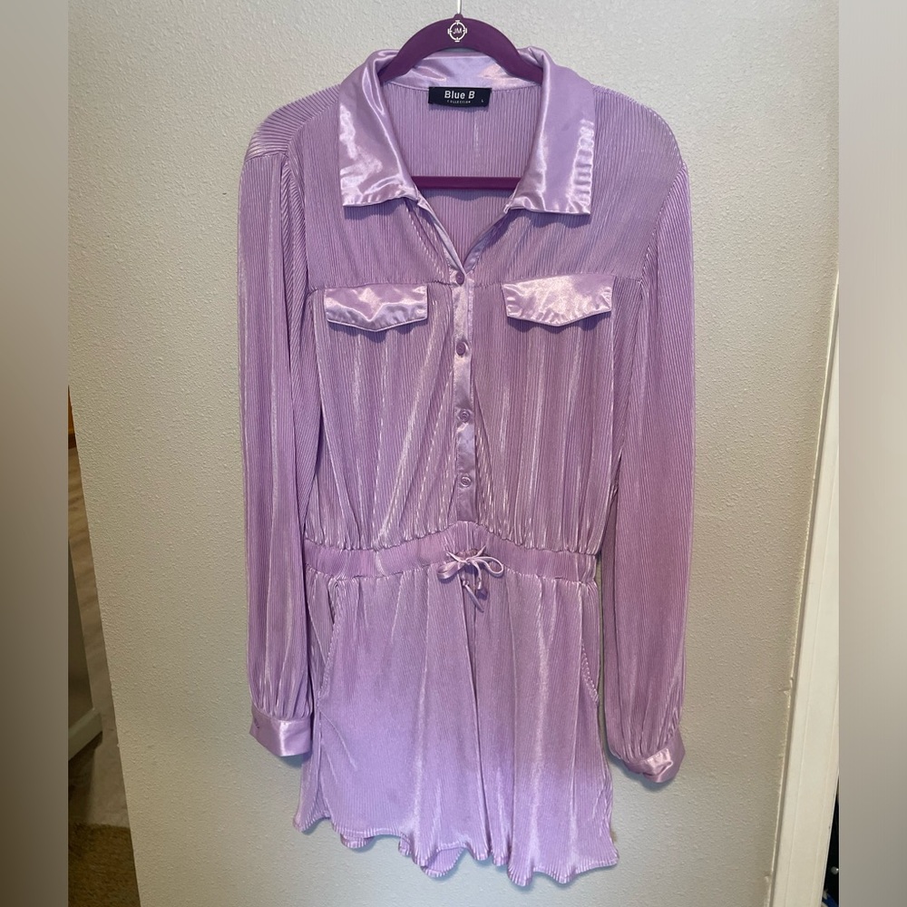 Blue B. Lavender Romper